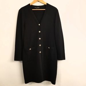ST. JOHN Santana structure knit long cardigan